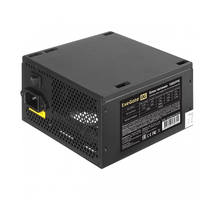 Блок питания 1000W EXEGATE 1000PPE EX292161RUS-S Блок питания 1000W EXEGATE 1000PPE EX292161RUS-S