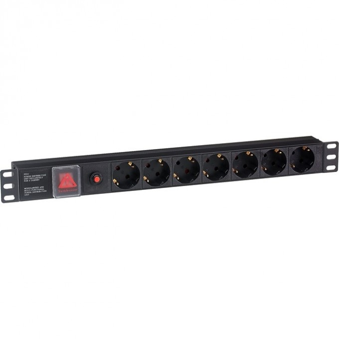 Блок розеток EXEGATE SERVERPRO PDU-19H702 AL-7S-C14-SW-O EX280837RUS Блок розеток EXEGATE SERVERPRO PDU-19H702 AL-7S-C14-SW-O EX280837RUS
