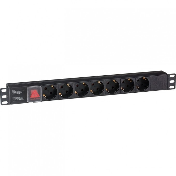 Блок розеток EXEGATE SERVERPRO PDU-19H703 AL-7S-C20-SW EX280838RUS Блок розеток EXEGATE SERVERPRO PDU-19H703 AL-7S-C20-SW EX280838RUS