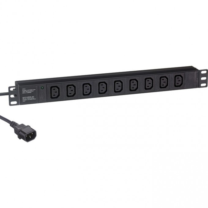 Блок розеток EXEGATE SERVERPRO PDU-19H909 AL-9C13-C14-2.5CU EX280858RUS Блок розеток EXEGATE SERVERPRO PDU-19H909 AL-9C13-C14-2.5CU EX280858RUS
