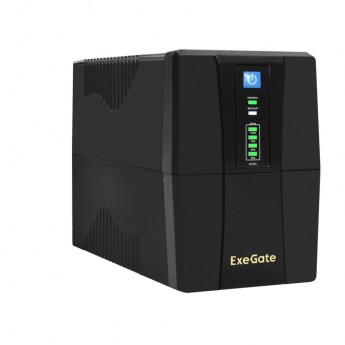 Источник бесперебойного питания EXEGATE POWER BACK BNB-1000.LED.AVR.2SH.RJ.USB Источник бесперебойного питания EXEGATE POWER BACK BNB-1000.LED.AVR.2SH.RJ.USB