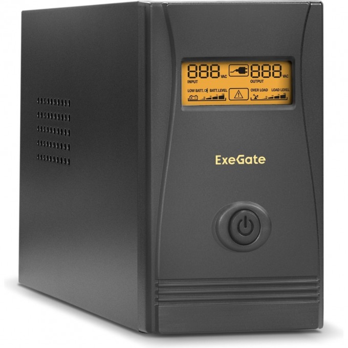 Источник бесперебойного питания EXEGATE POWER SMART ULB-500.LCD.AVR.2SH.RJ.USB EP285558RUS Источник бесперебойного питания EXEGATE POWER SMART ULB-500.LCD.AVR.2SH.RJ.USB EP285558RUS