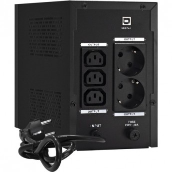 Источник бесперебойного питания EXEGATE SPECIALPRO SMART LLB-1600.LCD.AVR.2SH.3C13.USB