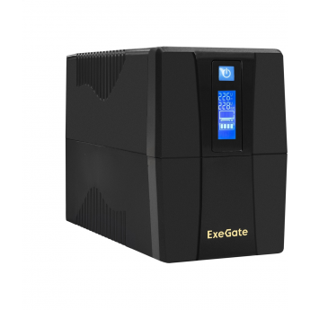 Источник бесперебойного питания EXEGATE SPECIALPRO SMART LLB-650.LCD.AVR.2SH.RJ.USB Источник бесперебойного питания EXEGATE SPECIALPRO SMART LLB-650.LCD.AVR.2SH.RJ.USB