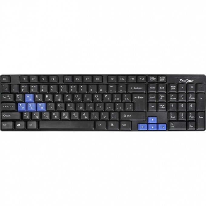 Клавиатура EXEGATE PROFESSIONAL STANDARD LY-402N COLOR BOX EX283618RUS Клавиатура EXEGATE PROFESSIONAL STANDARD LY-402N COLOR BOX EX283618RUS