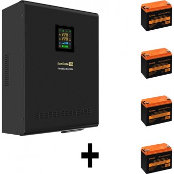 Комплект EXEGATE ИБП EX296003RUS + батарея 33Aч EX285664RUS 4шт Комплект EXEGATE ИБП EX296003RUS + батарея 33Aч EX285664RUS 4шт