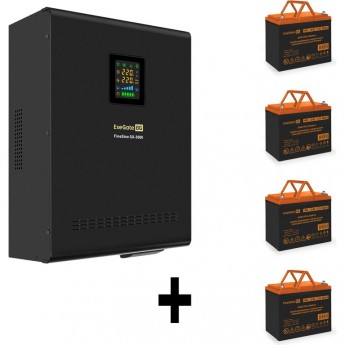 Комплект EXEGATE ИБП EX296003RUS + батарея 80Aч EX285654RUS 4шт Комплект EXEGATE ИБП EX296003RUS + батарея 80Aч EX285654RUS 4шт