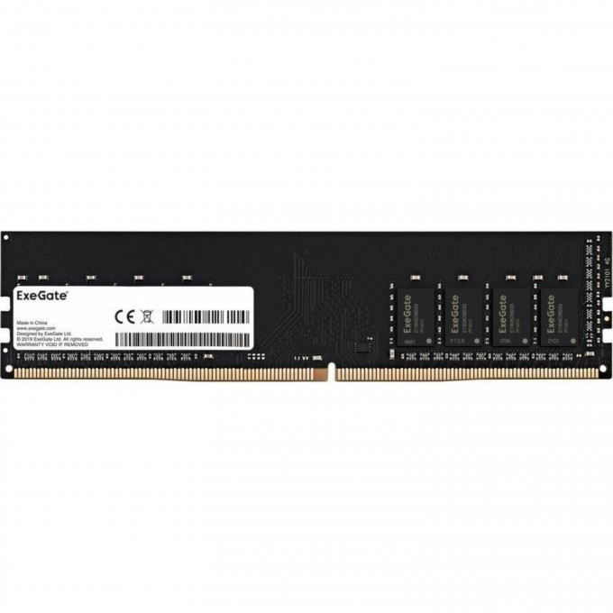 Модуль памяти EXEGATE VALUE DIMM DDR4 PC4-25600 16GB 3200MHz EX295579RUS Модуль памяти EXEGATE VALUE DIMM DDR4 PC4-25600 16GB 3200MHz EX295579RUS