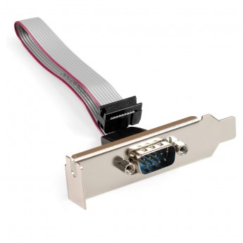 Планка портов в корпус 1xCOM EXEGATE BrctDB91-LP