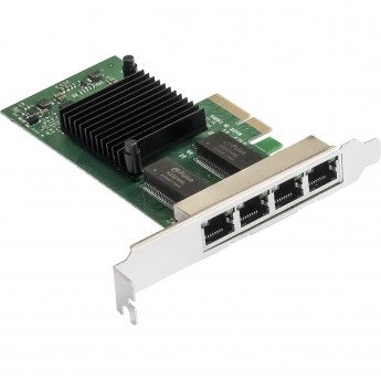 Сетевой адаптер EXEGATE EXE-I350-T4V2 ( NHI350AM4)