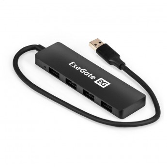 USB-Хаб (концентратор) 4-в-1 EXEGATE DUB-4P/3 USB-Хаб (концентратор) 4-в-1 EXEGATE DUB-4P/3