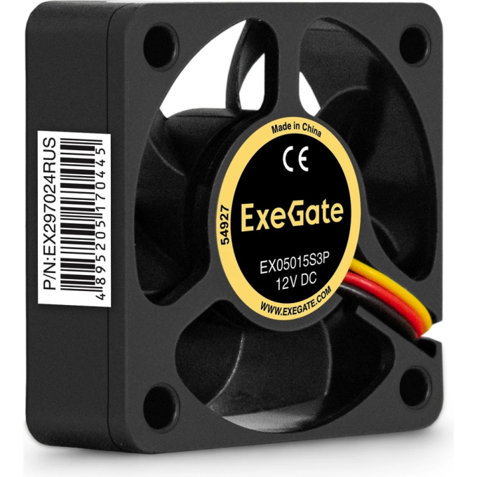 Вентилятор 12В DC EXEGATE EX05015S3P EX297024RUS Вентилятор 12В DC EXEGATE EX05015S3P EX297024RUS