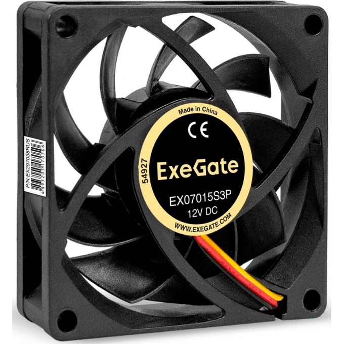 Вентилятор 12В DC EXEGATE EX07015S3P EX297038RUS Вентилятор 12В DC EXEGATE EX07015S3P EX297038RUS