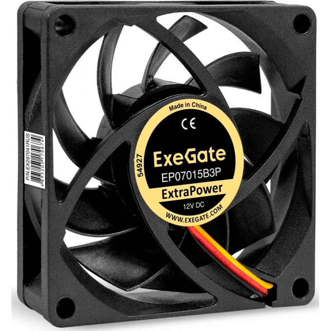 Вентилятор 12В DC EXEGATE EXTRAPOWER EP07015B3P EX297041RUS Вентилятор 12В DC EXEGATE EXTRAPOWER EP07015B3P EX297041RUS