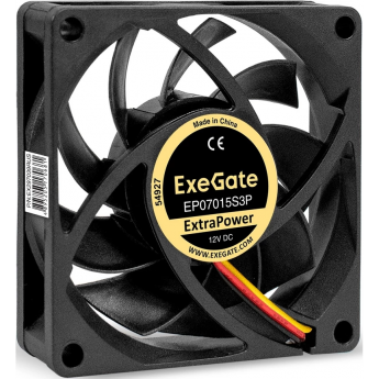 Вентилятор 12В DC EXEGATE EXTRAPOWER EP07015S3P Вентилятор 12В DC EXEGATE EXTRAPOWER EP07015S3P