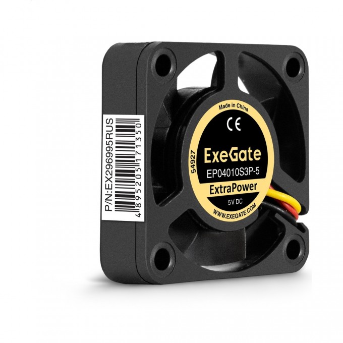 Вентилятор 5В DC EXEGATE EXTRAPOWER EP04010S3P-5 EX296995RUS Вентилятор 5В DC EXEGATE EXTRAPOWER EP04010S3P-5 EX296995RUS